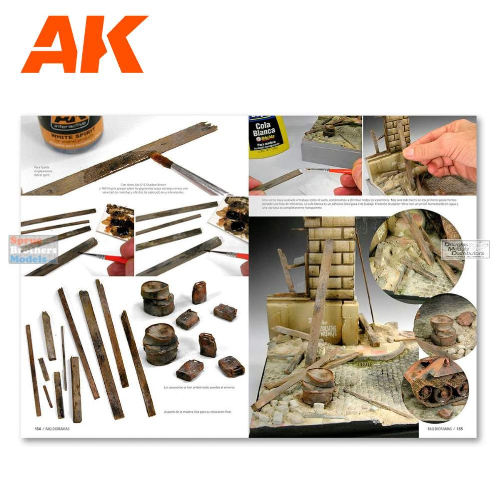 AKI008000 AK Interactive - FAQ Dioramas - Sprue Brothers Models LLC