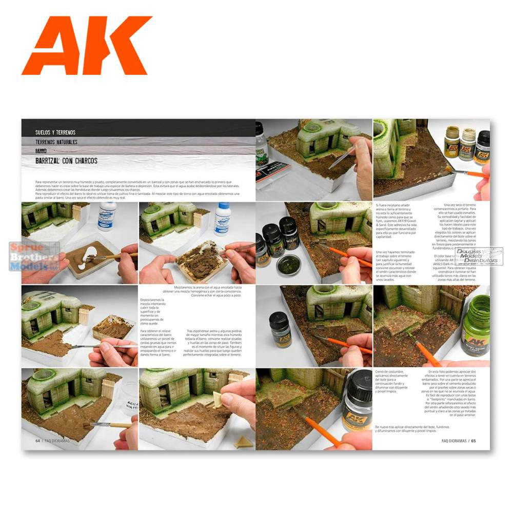 AKI008000 AK Interactive - FAQ Dioramas - Sprue Brothers Models LLC
