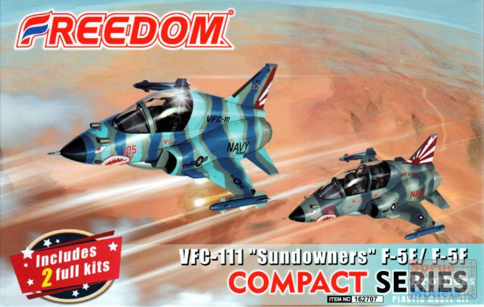 FMK162707 Freedom Model Kits Compact Series - F-5E F-5F Tiger II