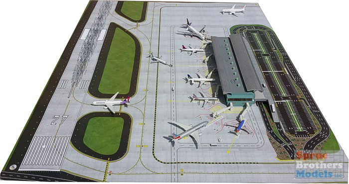 GEMAPS006 1:400 Gemini Jets Airport Mat Set (pre-painted/pre-built
