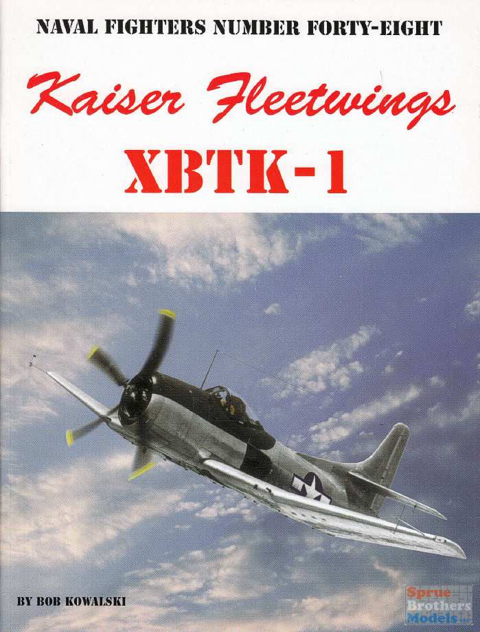 GIN048 Naval Fighter #48 - Kaiser Fleetwings XBTK-1 - Sprue
