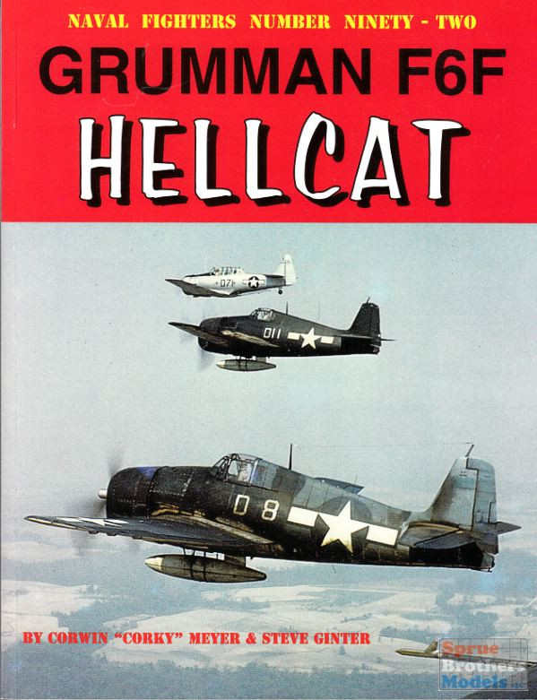 GIN092 Naval Fighter #92 - Grumman F6F Hellcat - Sprue Brothers