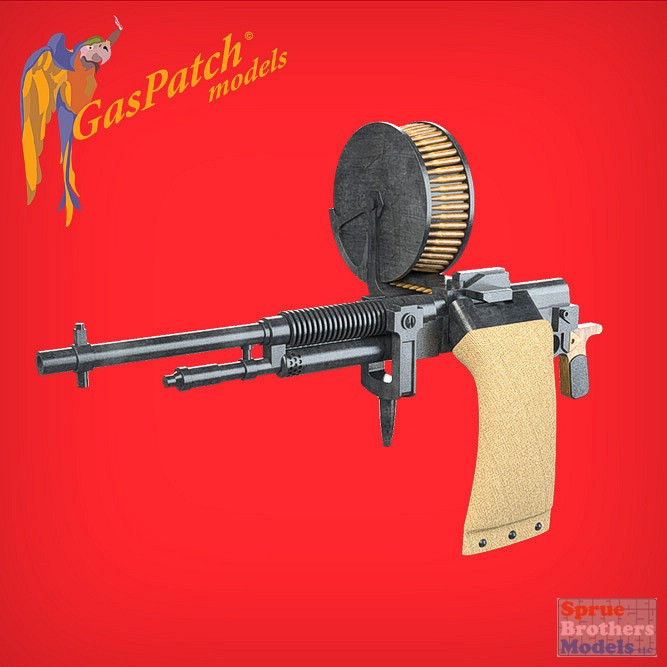 GPT32058 1:32 GasPatch Models Hotchkiss M 1914 Machine Gun - Sprue