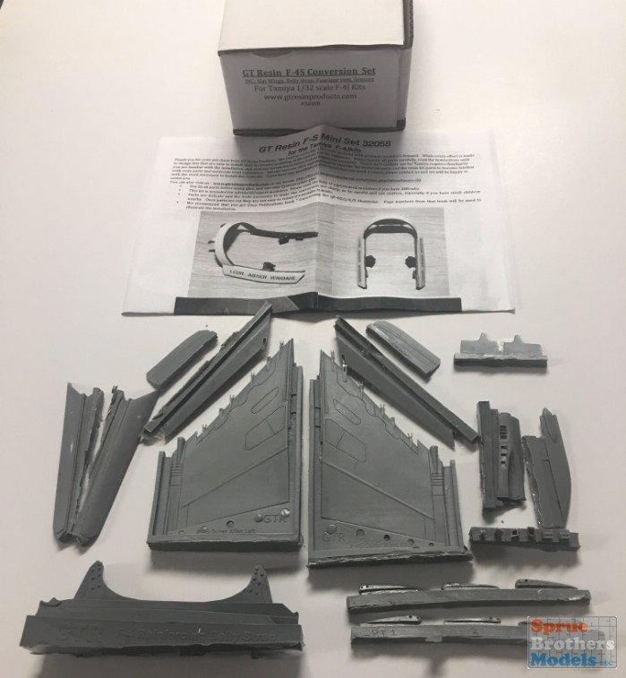 GTR32058 1:32 GT Resin F-4S Phantom II Conversion Set (TAM kit