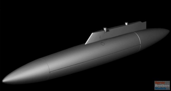 GTR32064 1:32 GT Resin F-4 Phantom II MDD Wing Tank Set (TAM/REV