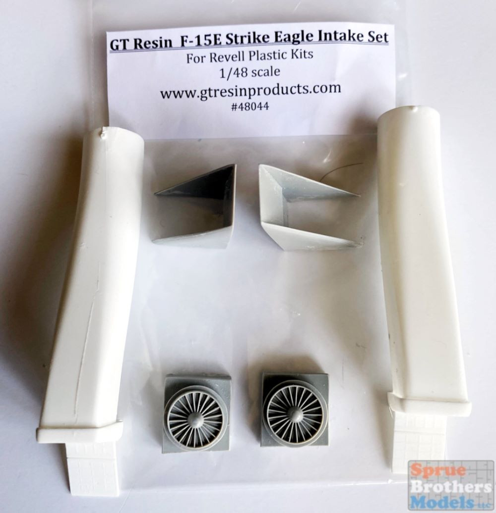 GTR48044 1:48 GT Resin F-15E Strike Eagle Intake Set (REV kit