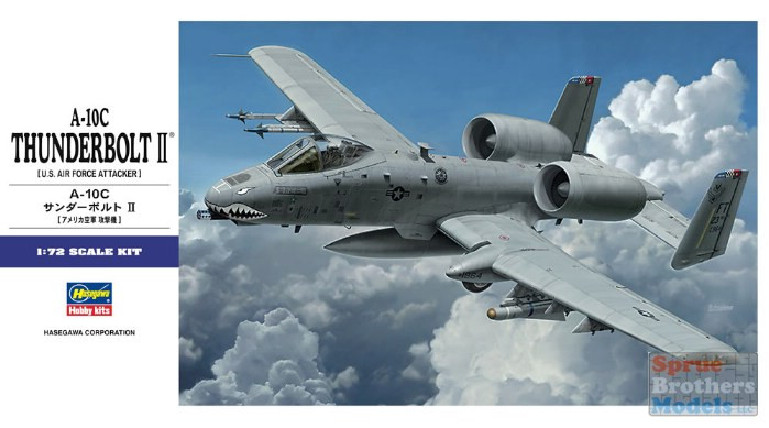 HAS01573 1:72 Hasegawa A-10C Thunderbolt II - Sprue Brothers