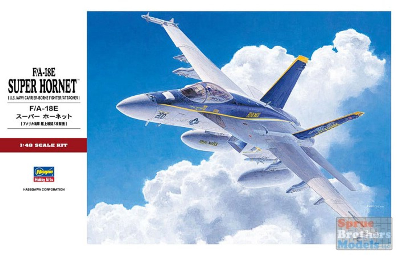 HAS07239 1:48 Hasegawa F/A-18E F-18E Super Hornet