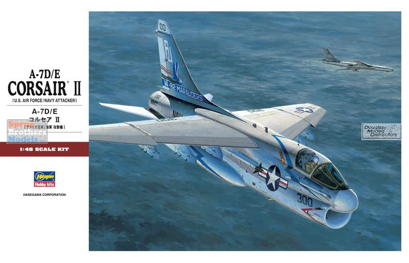 A-7D Corsair II 1/72 スケール A-7E Corsair II 1:72 Scale A-7E USAF 178TFG, 162TFS Ohio ANG