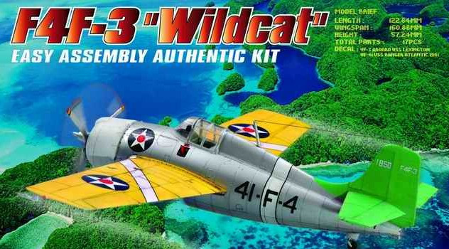 HBS80219 1:72 Hobby Boss F4F-3 Wildcat #80219 - Sprue Brothers