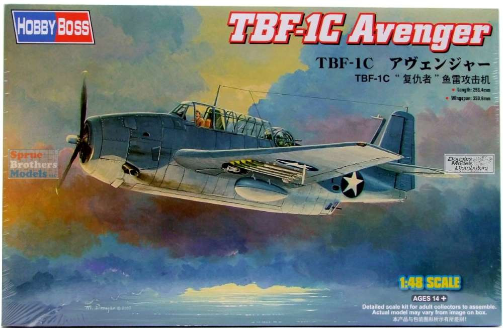Hobby Boss 80314 TBF-1C Avenger 1/48