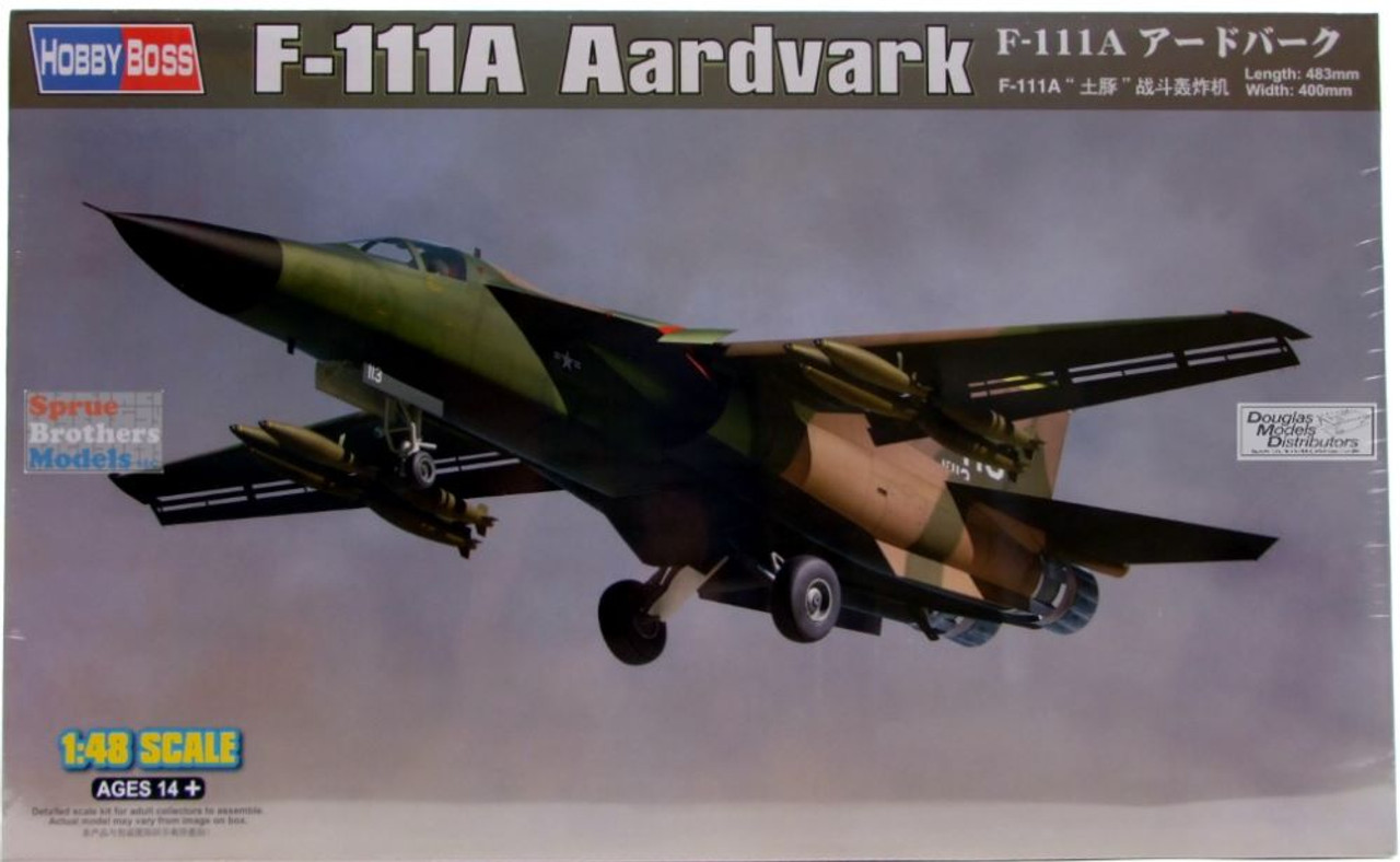 HBS80348 1:48 Hobby Boss F-111A Aardvark