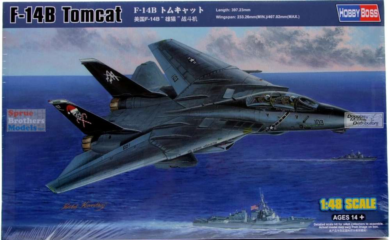 HBS80367 1:48 Hobby Boss F-14B Tomcat