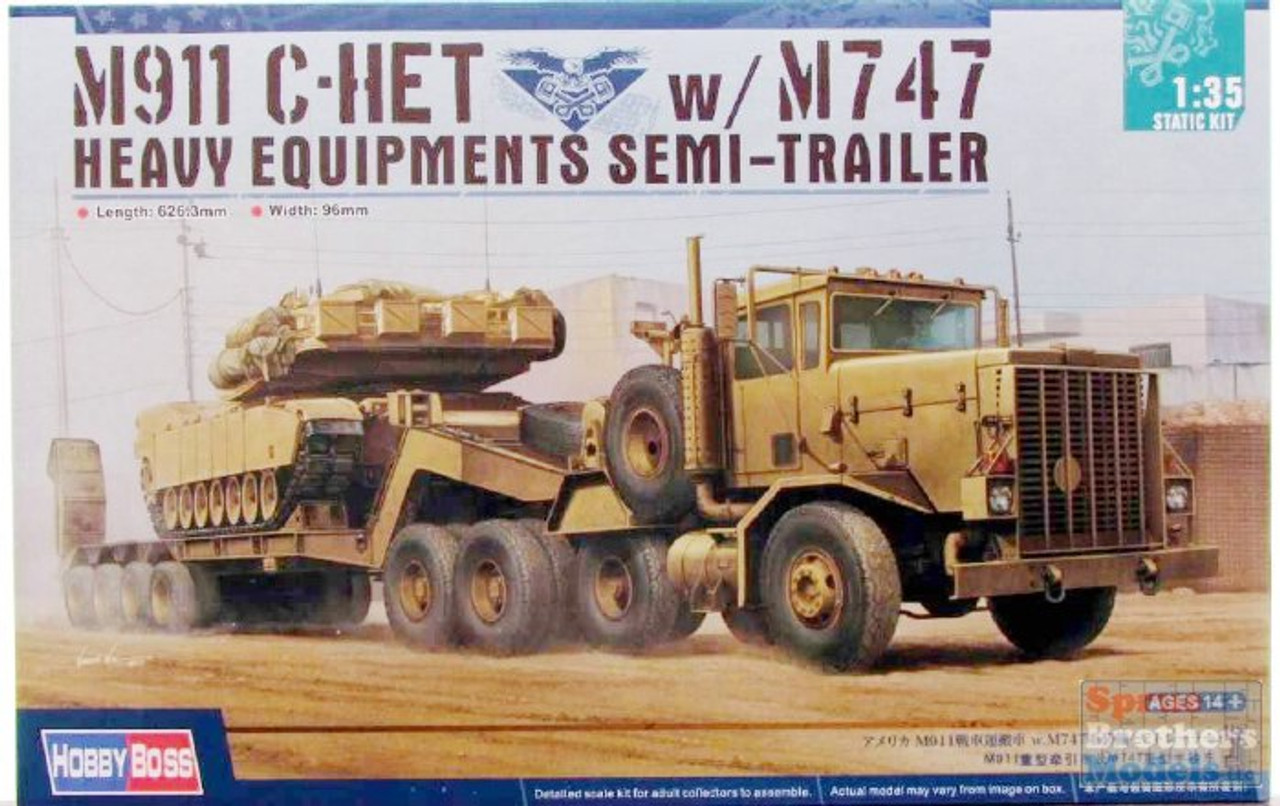 HBS85519 1:35 Hobby Boss M911 C-HET with M747 Heavy
