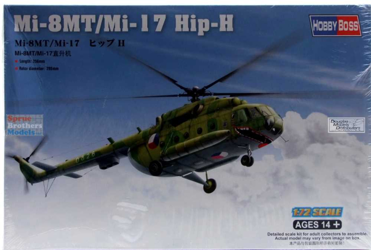 HBS87208 1:72 Hobby Boss Mi-8MT / Mi-17 Hip-H