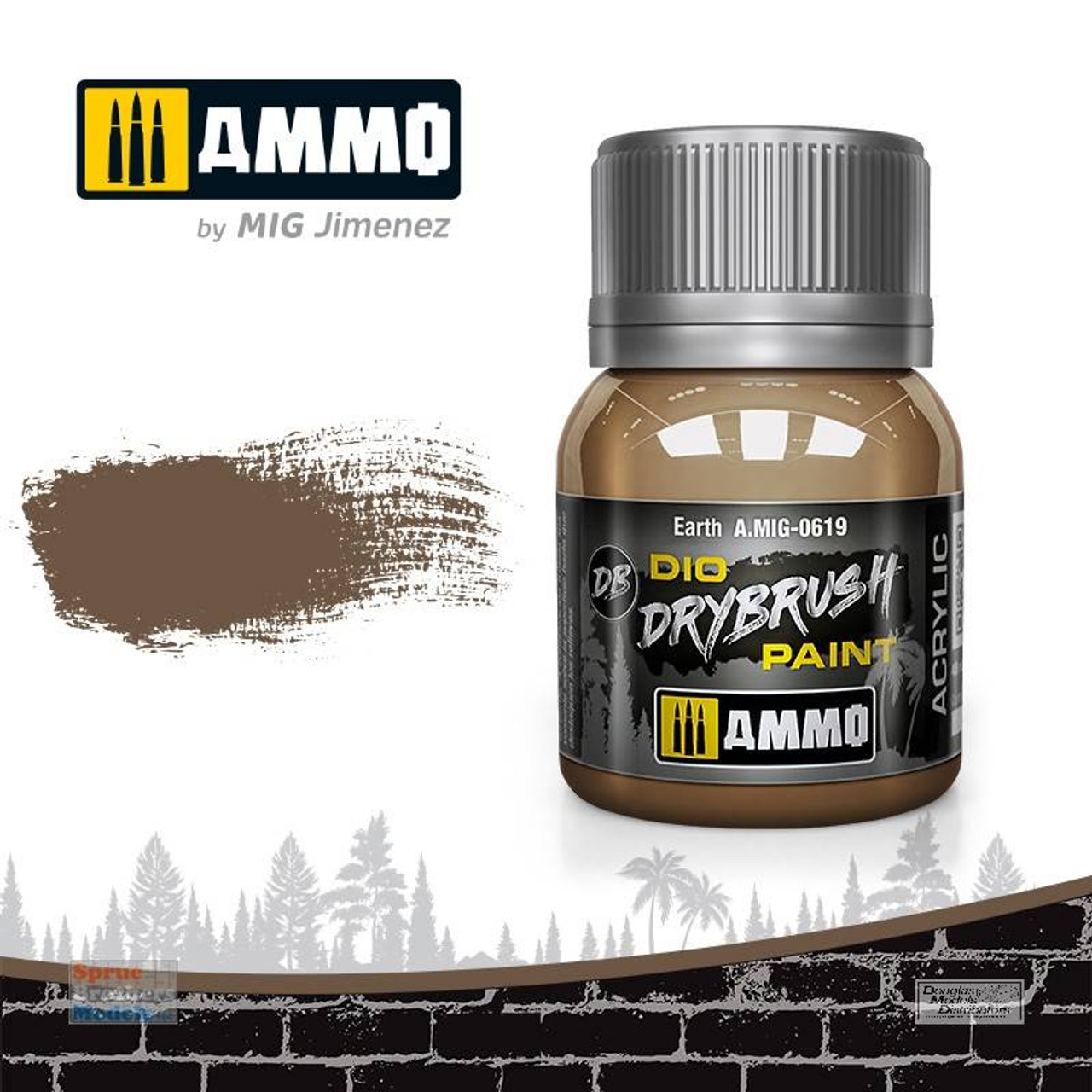 AMMO Premium Dio Drybrush Set