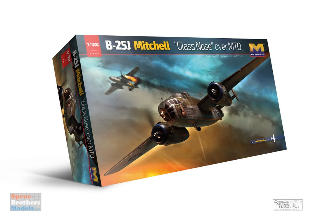HKM01E24 1:32 HK Models B-25J Mitchell 