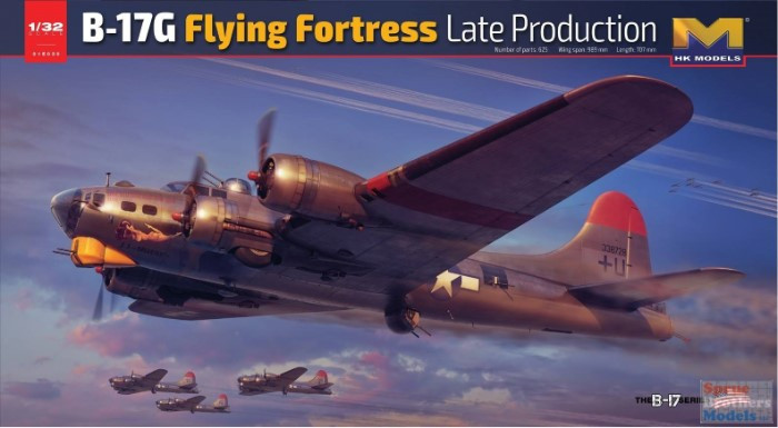 HKM01E30 1:32 HK Models B-17G Flying Fortress Late Production