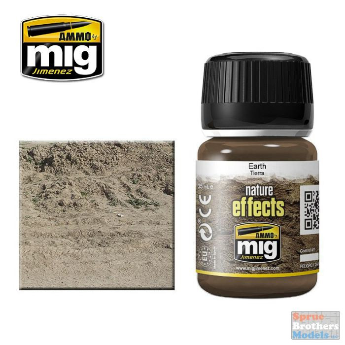 AMM1403 AMMO by Mig Nature Effects - Earth - Sprue Brothers Models LLC