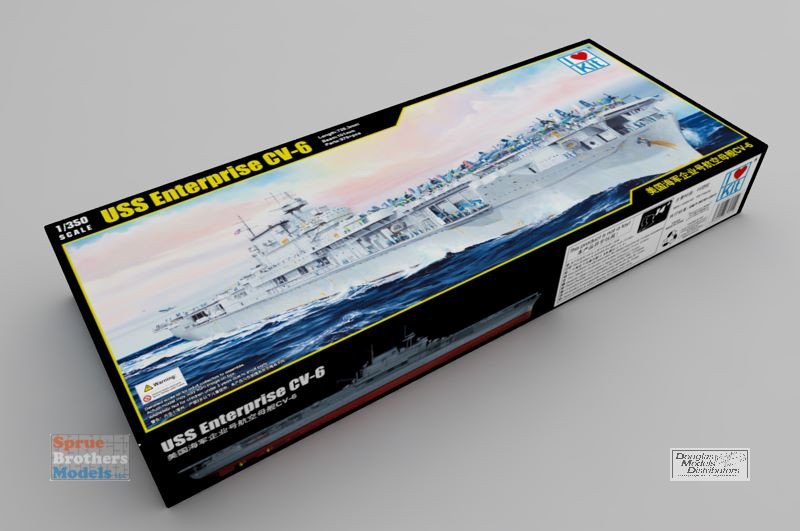 ILK65302 1:350 I Love Kit USS Enterprise CV-6 - Sprue Brothers