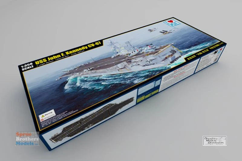 Trumpeter 06716 - USS John F. Kennedy Cv-67 - Échelle 1/700 - Kit de modélisme
