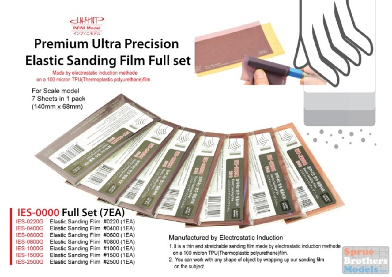 Premium Ultra-Precision Softback Sanding Sponge Set By Infini