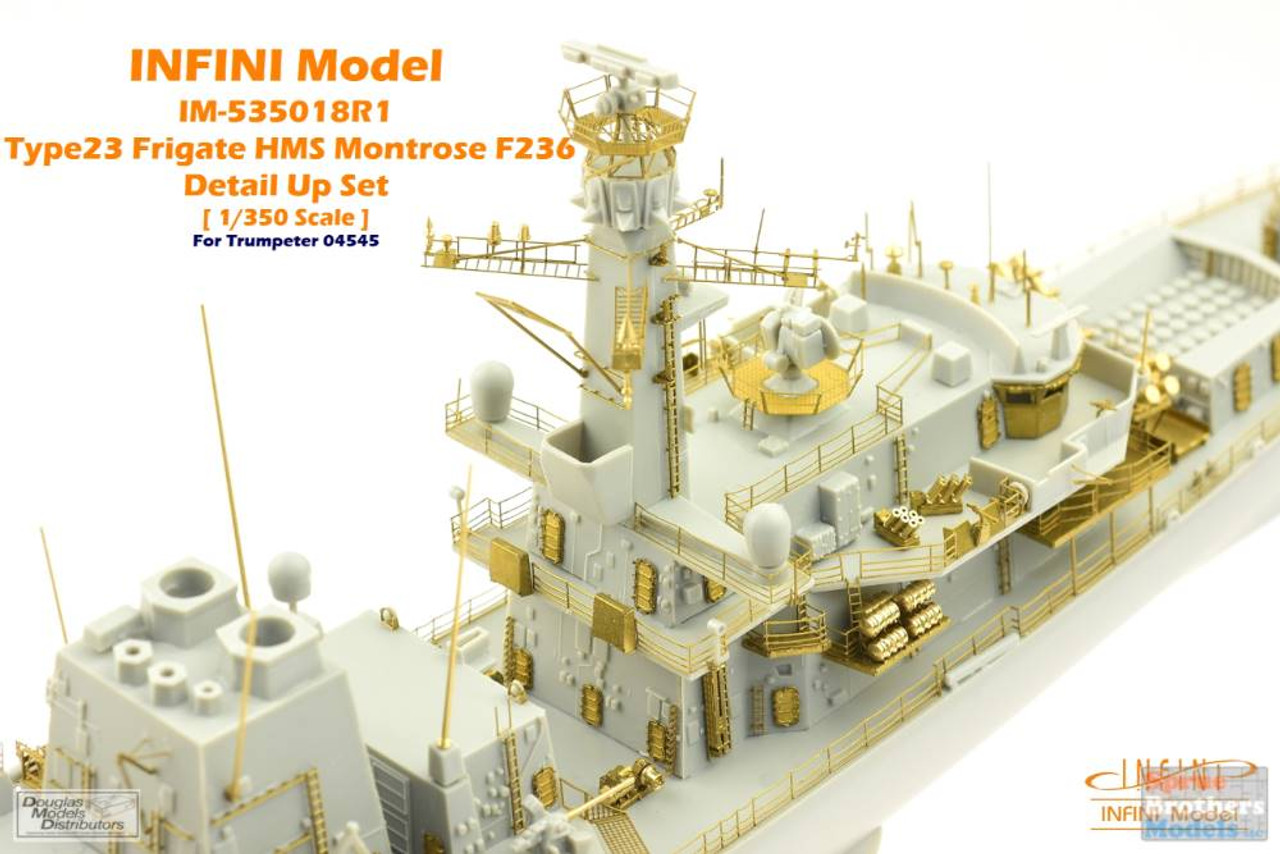 INFIM535018R1 1:350 Infini Model Type 23 Frigate HMS Montrose