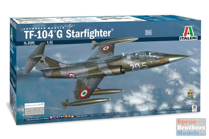 ITA2509 1:32 Italeri TF-104G Starfighter - Sprue Brothers Models LLC