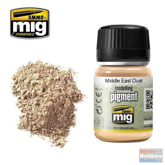 AMM3018 AMMO by Mig Modelling Pigment - Middle East Dust - Sprue
