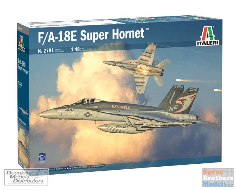 ITA2791 1:48 Italeri F-18E Super Hornet - Sprue Brothers Models LLC