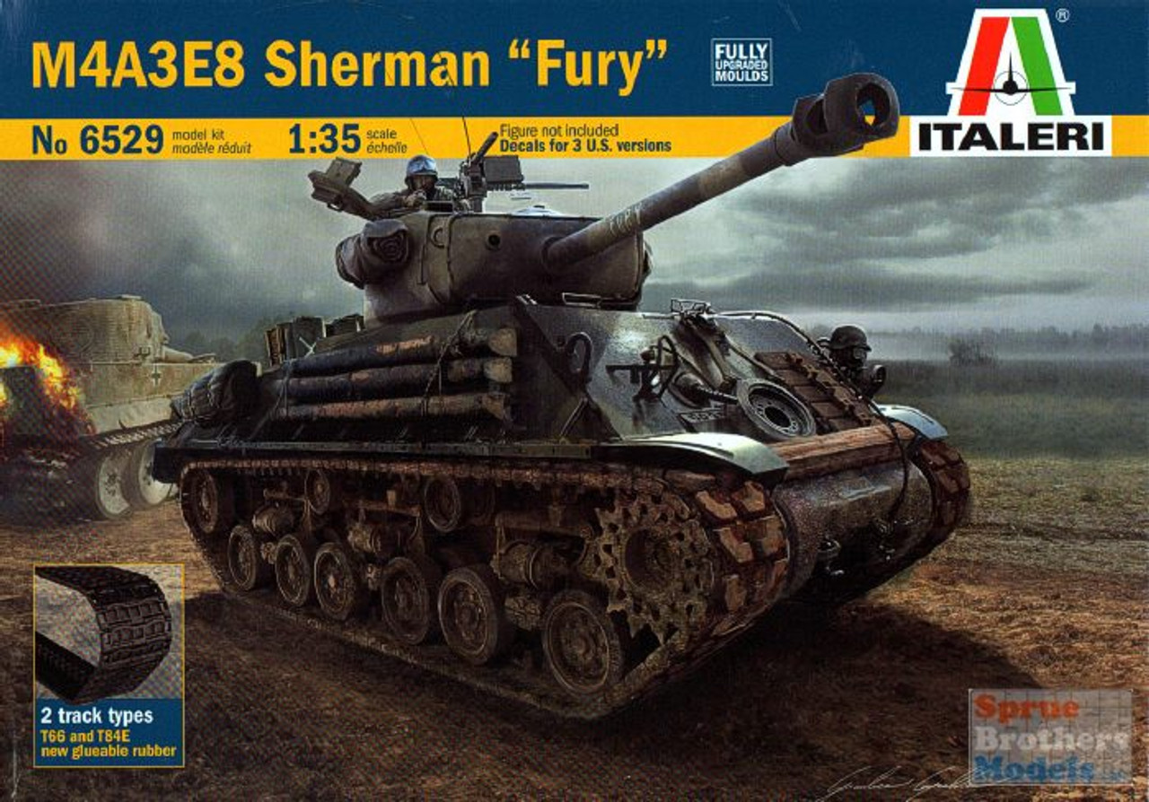 Italeri 1/35 M4A3E8 Fury イタレリ シャーマン-