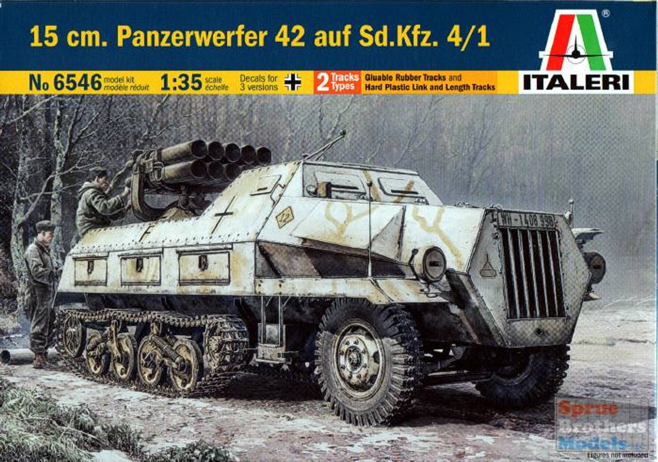 ITA6546 1:35 Italeri 15cm Panzerwerfer 42 auf Sd.Kfz.4/1