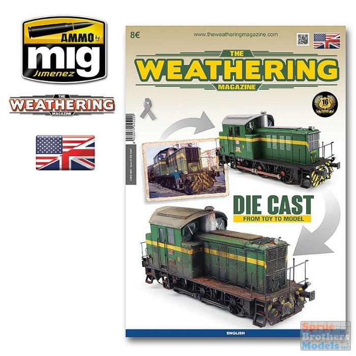 AMMO MIG ソリューションボックス 03 イギリス列車のウェザリング AMM4522 AMMO by Mig The Weathering Magazine #23 - Die Cast (From
