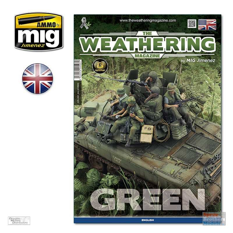 AMM4528 AMMO by Mig The Weathering Magazine #29 Green - Sprue