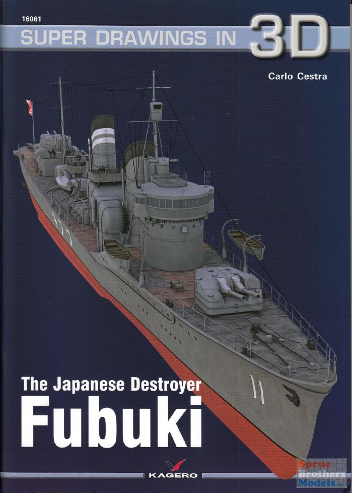 KAG16061 Kagero - The Japanese Destroyer Fubuki - Sprue Brothers