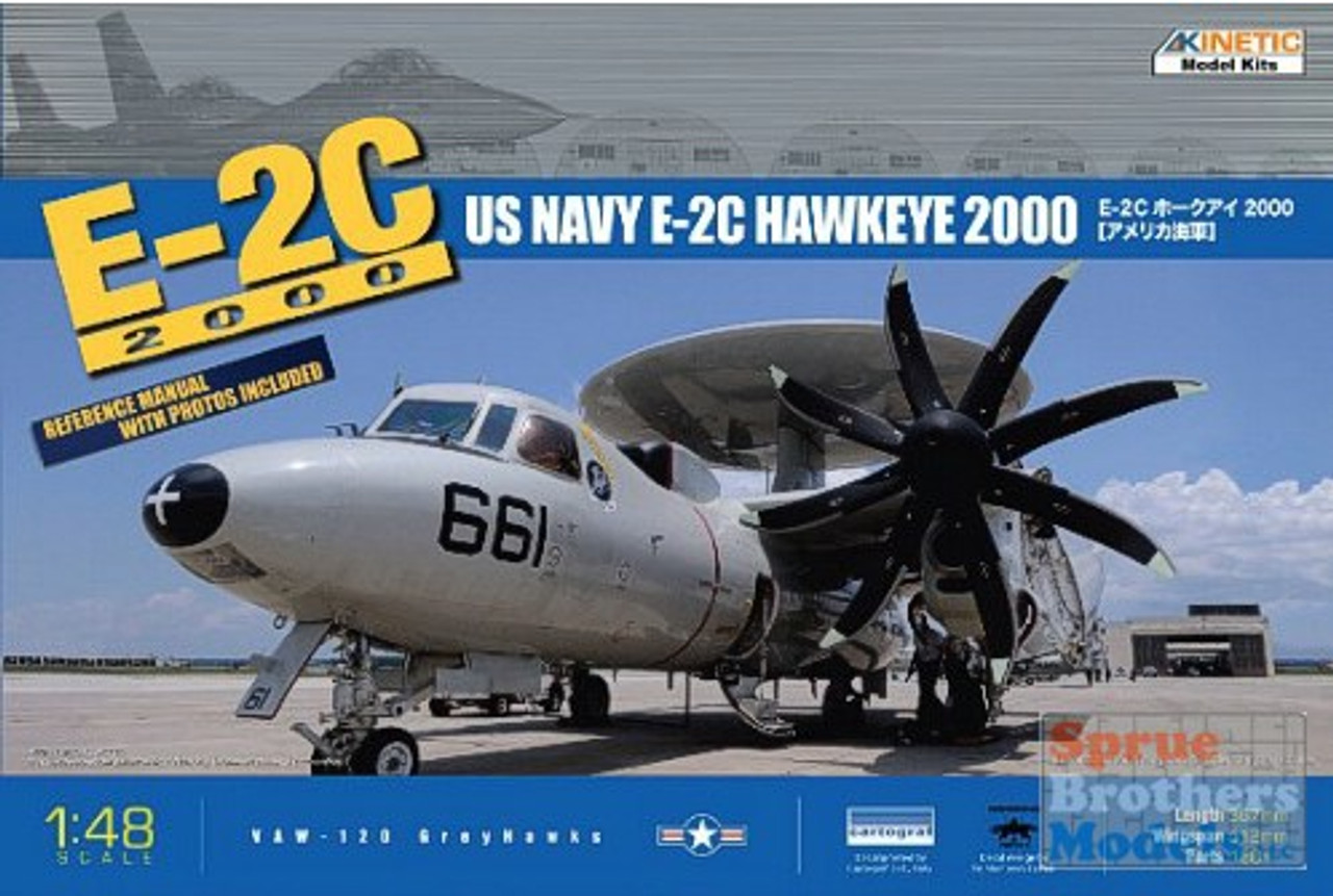 KIN48016 1:48 Kinetic E-2C Hawkeye 2000