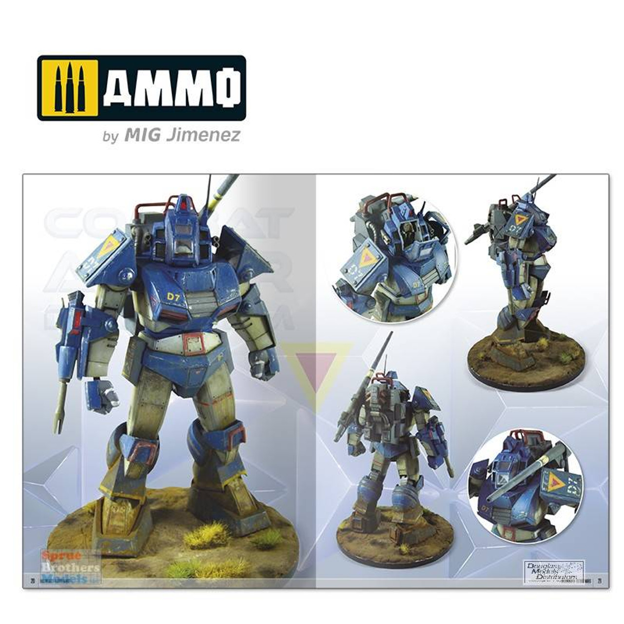 AMM6086 AMMO by Mig - In Combat Painting Mechas 3: Future