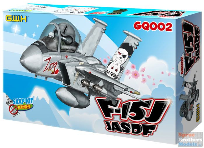 LNRGQ002 Great Wall Hobby Egg Plane F-15J Eagle JASDF [SNAP FIT