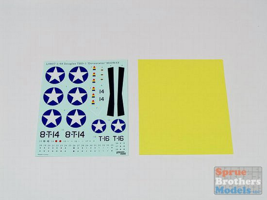 LNRL4807 1:48 Great Wall Hobby Douglas TBD-1 Devastator VT-8 at