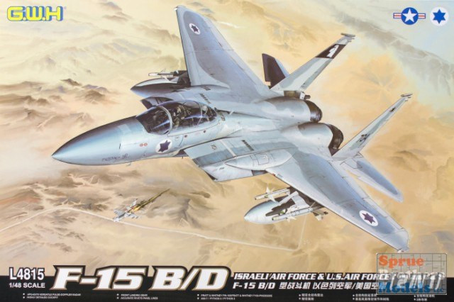 LNRL4815 1:48 Great Wall Hobby F-15B F-15D Eagle US Air Force