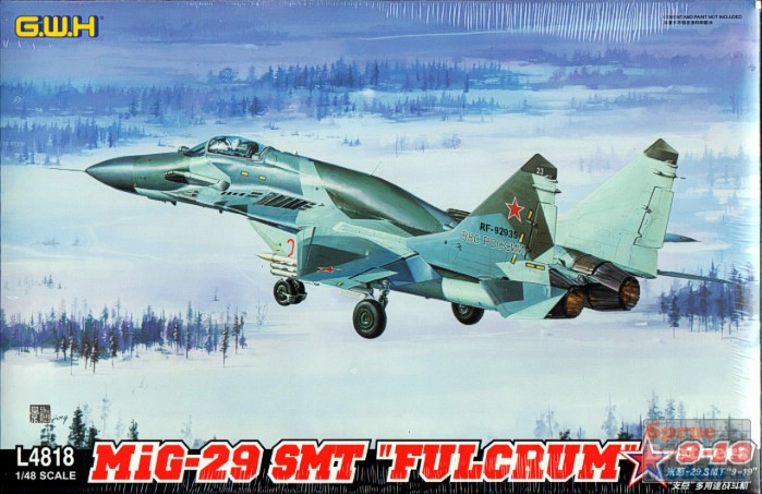LNRL4818 1:48 Great Wall Hobby MiG-29SMT Fulcrum 9-19 - Sprue