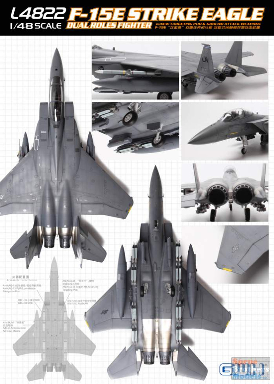 グレートウォールホビー 1/48 F-15E スペシャルペイント S4816 Amazon | グレートウォールホビー 1/48 F-15E スペシャル