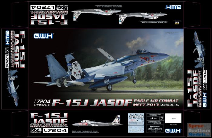 LNRL7204 1:72 Great Wall Hobby F-15J Eagle JASDF Air Combat Meet