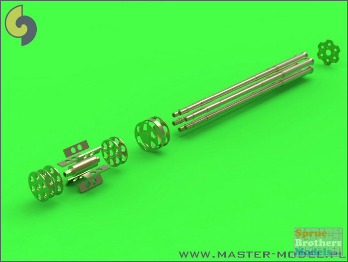 MASGM35001 1:35 Master Model M61 Vulcan Turned Barrels and Etched
