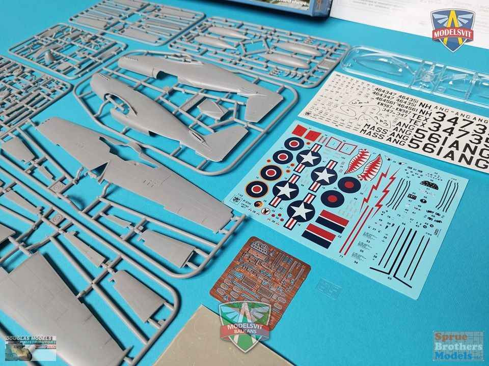 MDV48017 1:48 Modelsvit P-51H Mustang - Sprue Brothers Models LLC