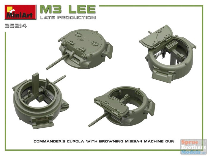 MIA35214 1:35 Miniart M3 Lee Late Production - Sprue Brothers