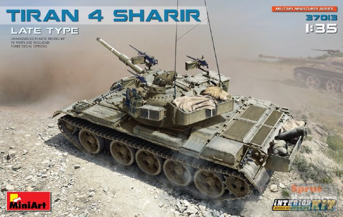 MIA37013 1:35 Miniart Tiran 4 Sharir Late Type - Sprue Brothers