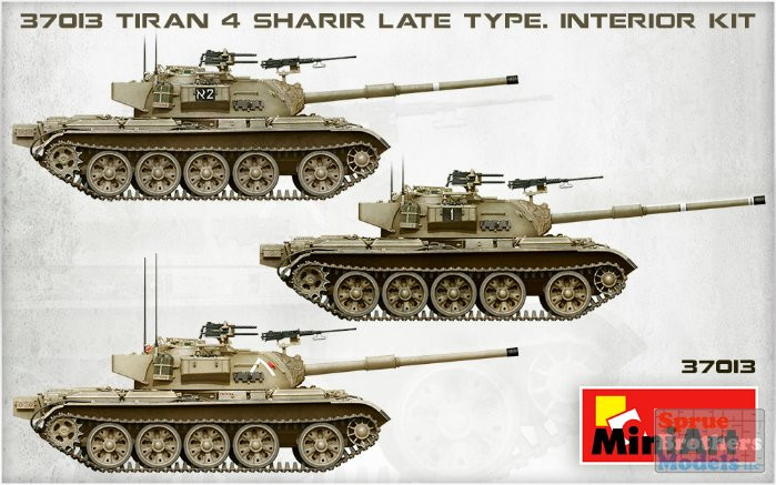 MIA37013 1:35 Miniart Tiran 4 Sharir Late Type - Sprue Brothers