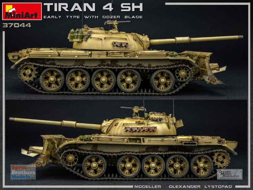 MIA37044 1:35 Miniart Tiran 4 Sharir Early Type with Dozer Blade