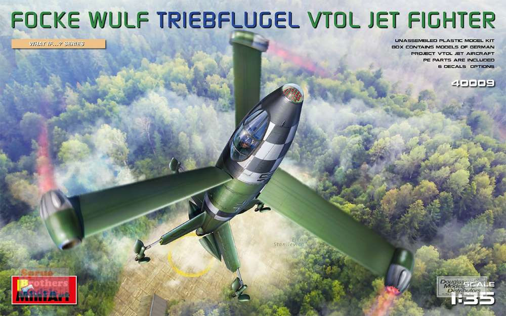 MIA40009 1:35 MiniArt FW Triebflugel VTOL Jet Fighter - Sprue